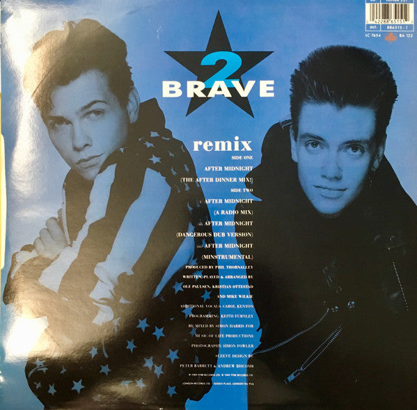 2 Brave : After Midnight (Remix) (12")