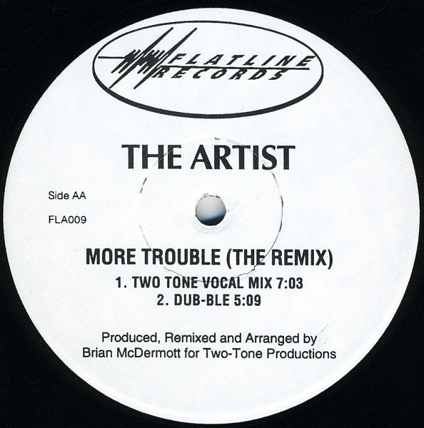The Artist (6) : More Trouble (The Remix) (12", Promo)