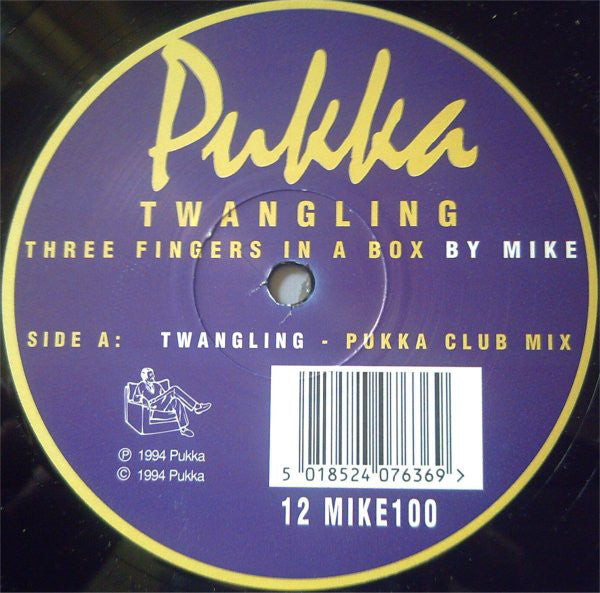 Mike Twangling : Twangling (Three Fingers In A Box) (12", Single)