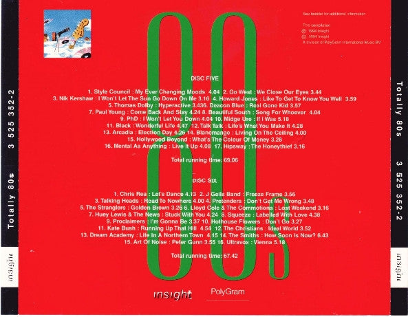 Various : Totally 80's. 3 (2xCD, Comp)