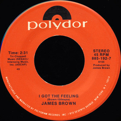 James Brown : It's A Man's Man's Man's World / I Got The Feeling (7")