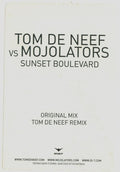 Tom De Neef vs. Mojolators : Sunset Boulevard (12")