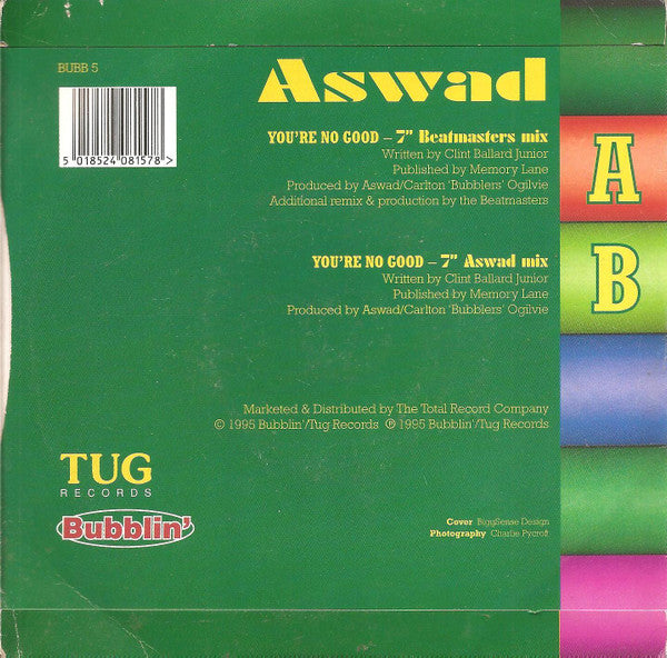 Aswad : You're No Good (7")