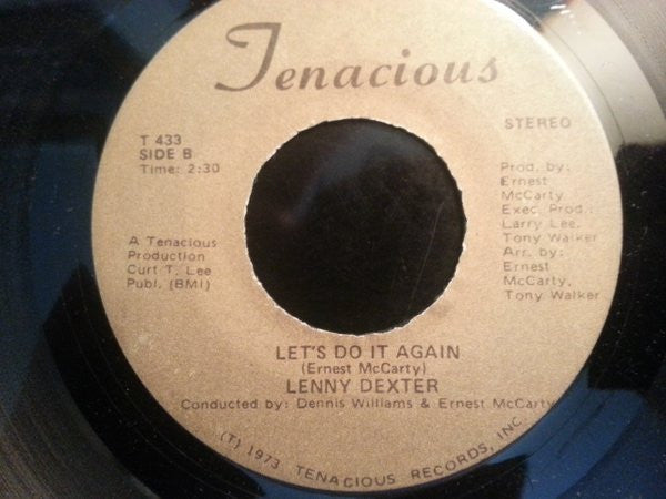 Lenny Dexter : Move On (7", Single)