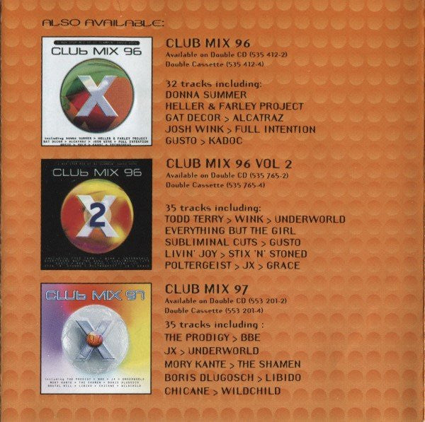 Various : Club Mix 97 2 (2xCD, Mixed)