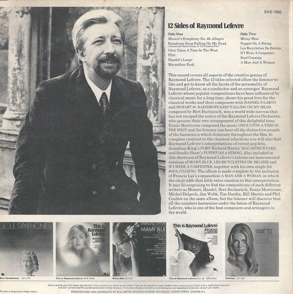 Raymond Lefèvre Et Son Grand Orchestre : 12 Sides Of Raymond Lefevre (LP, Comp)