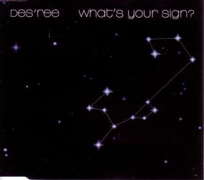 Des'ree : What's Your Sign? (CD, Single)