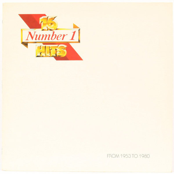 Various : 16 Number 1 Hits (LP, Comp, Mono)