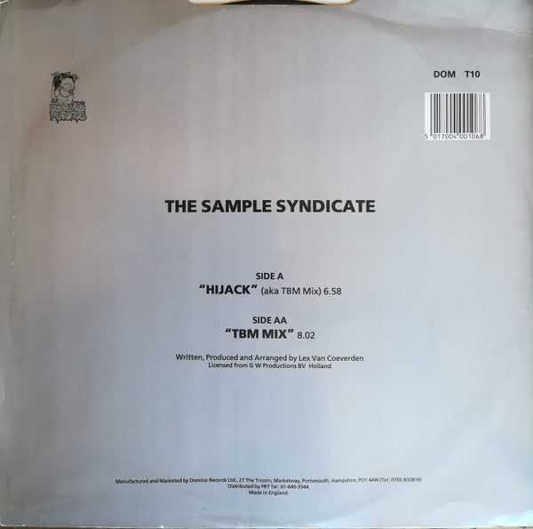 Sample Syndicate : Hijack (Aka TBM Mix) (12")