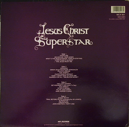 Various : Jesus Christ Superstar (2xLP, Album, RE, Gat)
