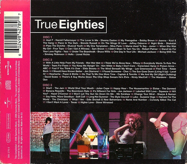 Various : True Eighties (3xCD, Comp)