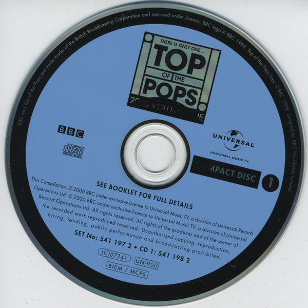 Various : Top Of The Pops 2000 Volume One (2xCD, Comp)