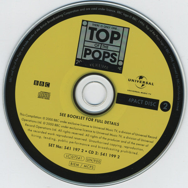 Various : Top Of The Pops 2000 Volume One (2xCD, Comp)