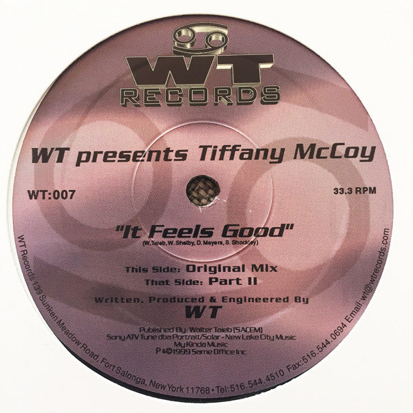 Tiffany McCoy : It Feels Good (12")