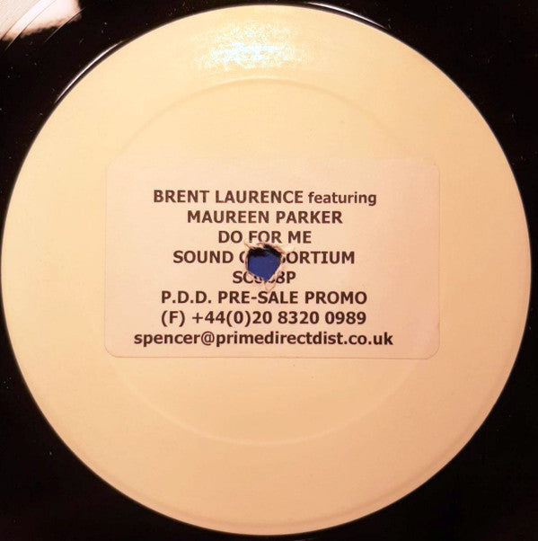 Brent Laurence : Do For Me (12", W/Lbl)