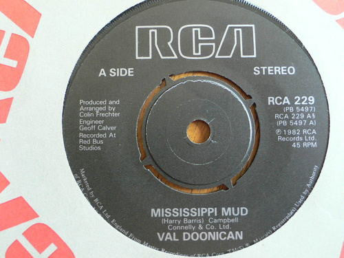 Val Doonican : Mississippi Mud (7", Single)
