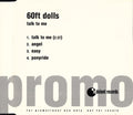 60ft Dolls : Talk To Me (CD, Single, Promo)