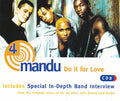 4Mandu : Do It For Love (CD, Single, CD2)