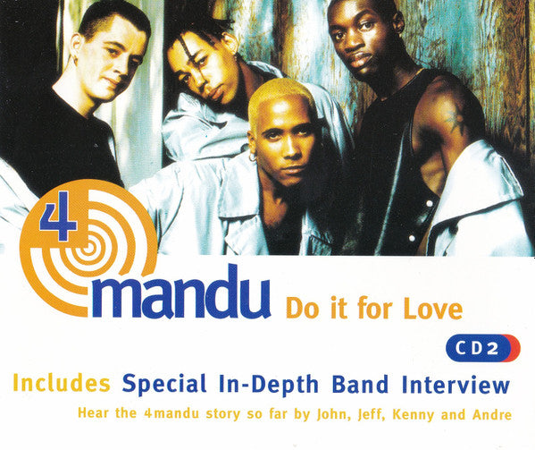 4Mandu : Do It For Love (CD, Single, CD2)