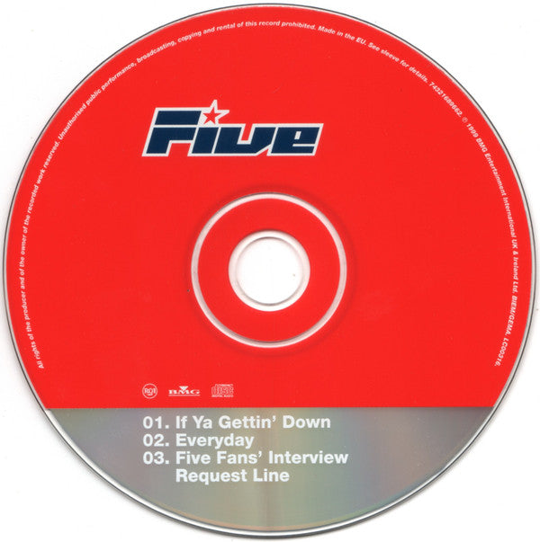 Five : If Ya Gettin' Down (CD, Single, Ltd)