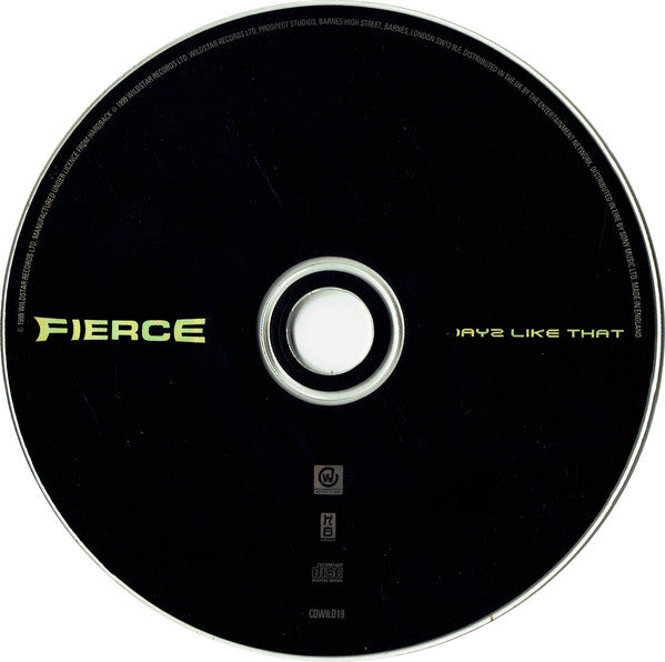 Fierce (2) : Dayz Like That (CD, Single)