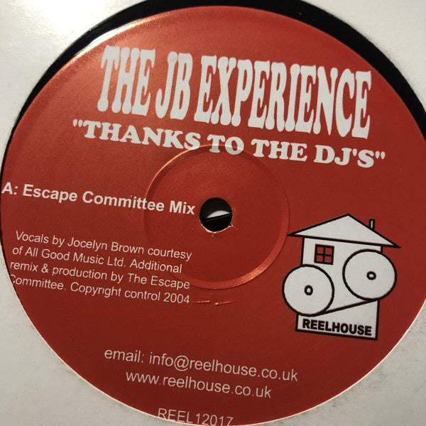 JB Experience : Thanks To The DJ's  (12", S/Sided)
