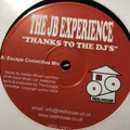JB Experience : Thanks To The DJ's  (12", S/Sided)
