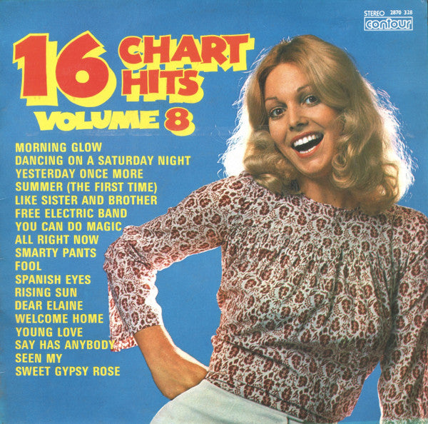 Unknown Artist : 16 Chart Hits Volume 8 (LP, Comp)