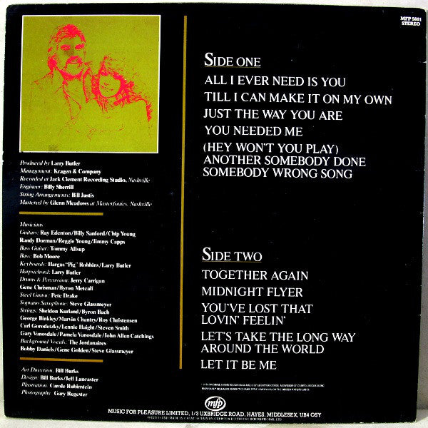 Kenny Rogers & Dottie West : Classics (LP, RE)