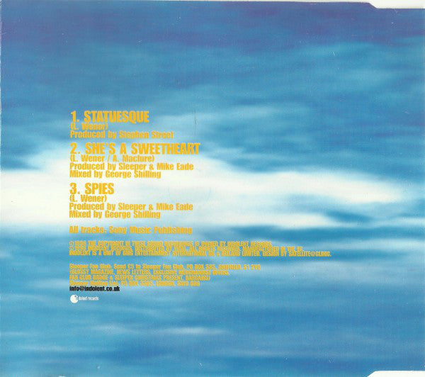 Sleeper (2) : Statuesque (CD, Single, CD1)