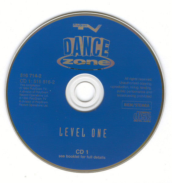 Various : Dance Zone Level One (2xCD, Comp)
