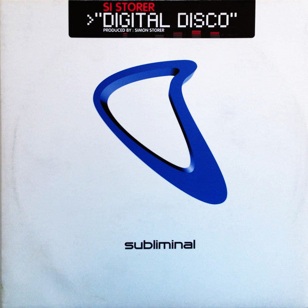Si Storer : Digital Disco (12")