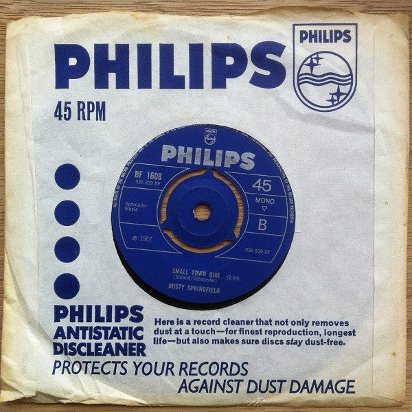 Dusty Springfield : What's It Gonna Be (7", Single, Mono)