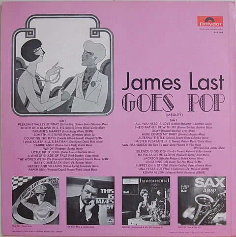 Orchester James Last : James Last Goes Pop (LP, Album)