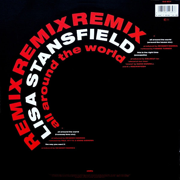 Lisa Stansfield : All Around The World (Around The House Mix) (12")