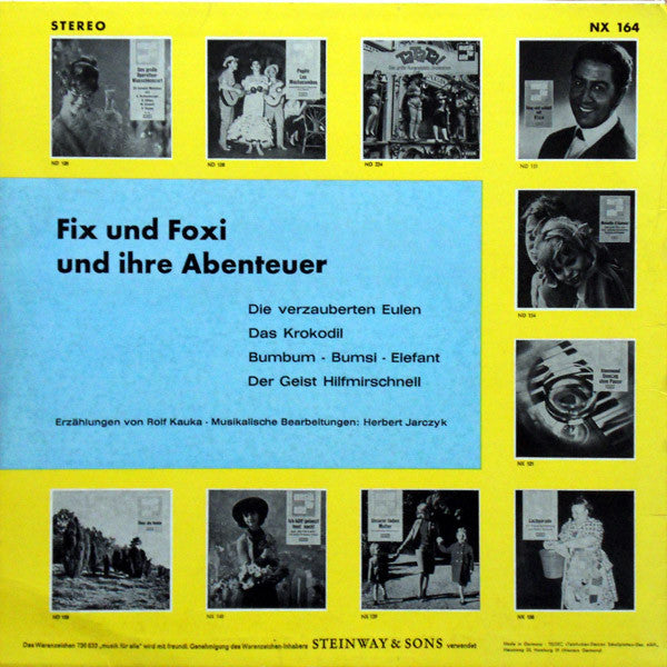 Rolf Kauka : Fix Und Foxi Und Ihre Abenteuer (LP, Mono)