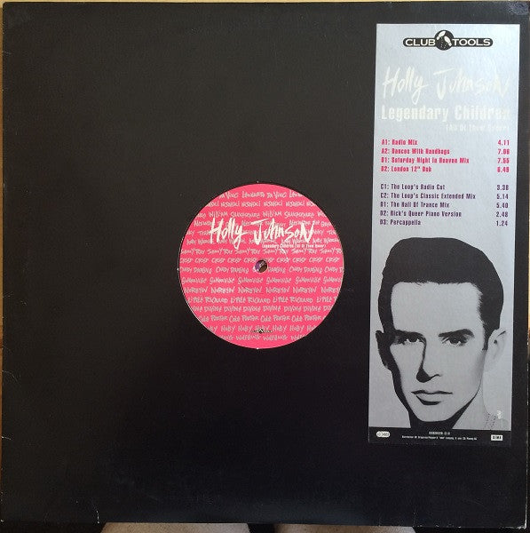 Holly Johnson : Legendary Children (All Of Them Queer) (2x12", Promo)