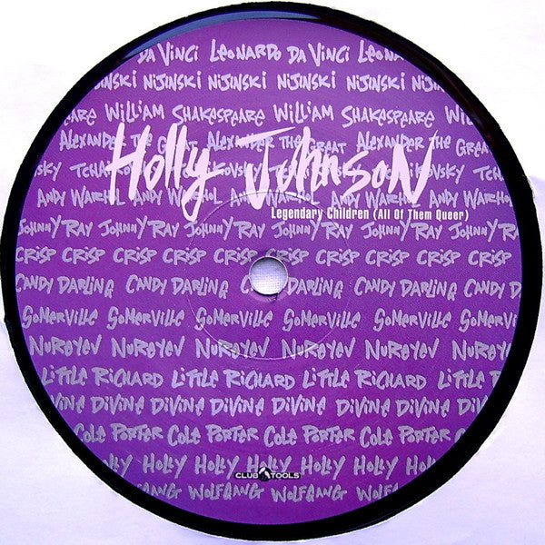 Holly Johnson : Legendary Children (All Of Them Queer) (2x12", Promo)