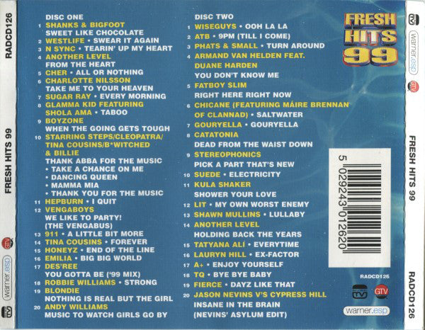 Various : Fresh Hits 99 (2xCD, Comp)