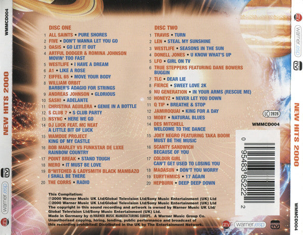 Various : New Hits 2000 (2xCD, Comp)