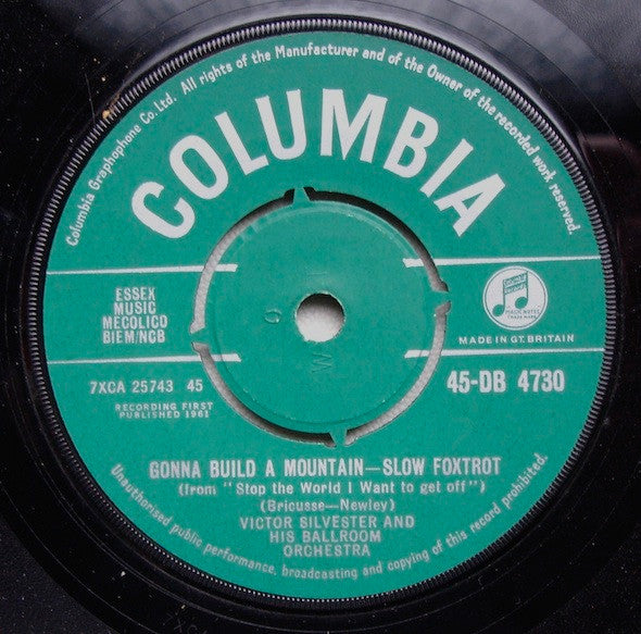 Victor Silvester And His Ballroom Orchestra : Moon River (7")