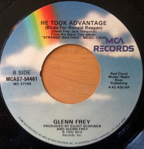 Glenn Frey : River Of Dreams (7")