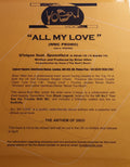 U'nique Feat. Spoonface : All My Love (12", Promo, W/Lbl)