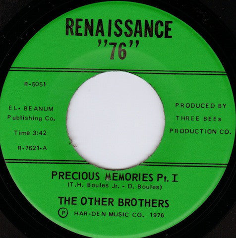 The Other Brothers (6) : Precious Memories (7")
