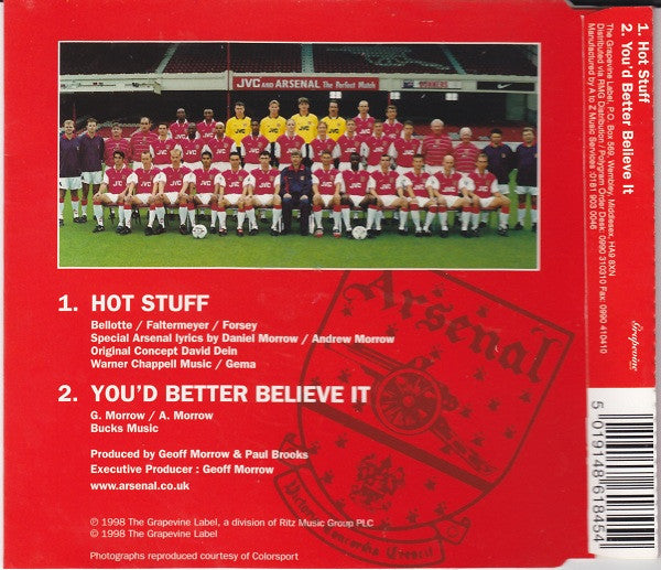 Arsenal FC : Hot Stuff (CD, Single)