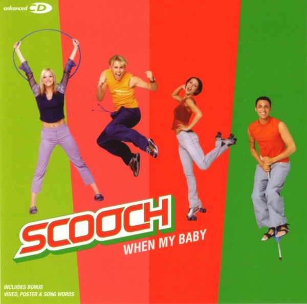 Scooch : When My Baby (CD, Single, Enh)