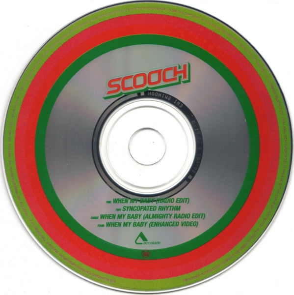Scooch : When My Baby (CD, Single, Enh)