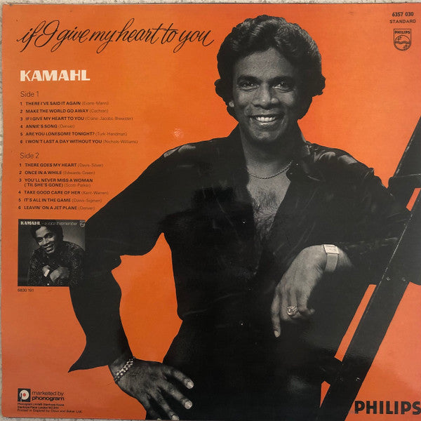 Kamahl : If I Give My Heart To You (LP, Album)