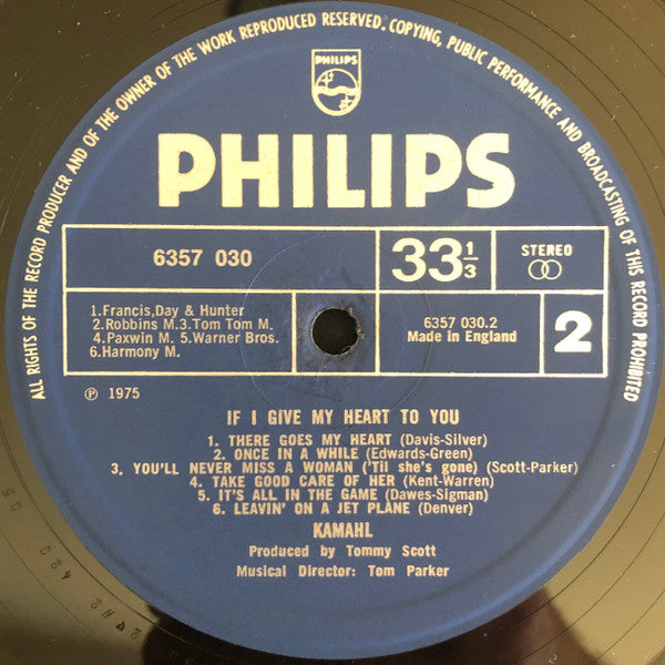Kamahl : If I Give My Heart To You (LP, Album)