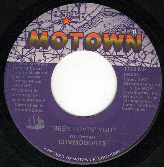 Commodores : Turn Off The Lights (7", Single)